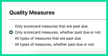 Quality Measures